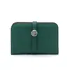 Moda europea y americana primera capa piel de vaca patrón lichi billetera billetera platino para mujer clutch largo bolso porta pasaporte de cuero