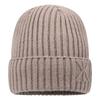 Fabricante Venta al por Mayor Gorro de Punto Invierno Cálido Más Terciopelo Espesado para Hombre Color Sólido Lana Gorro Moda Cortavientos Protección para las Orejas Sombrero para Adulto