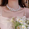 Collar Vintage de Lujo Ligero Versátil para Mujer, Diseño Único Elegante, Cadena para Vestido de Novia, Gargantilla