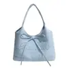 Bolso de Axila de Moda y Estilo para Mujer de Este Año 2026 Nuevo Bolso de Hombro Grande con Lazo Bolso Tote Diario