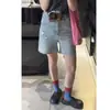 Shorts Masculino Novo Estilo Americano de Verão Marca da Moda Design Fino Nicho Solto Tamanho Grande Calças Casuais Esportivas