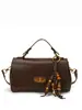 Nuevo Diseño de Nicho Bolso Cuadrado Pequeño Bolso de Hombro Simple de Moda Bolso Cruzado con Candado de Moda Bolso de Mano para Mujer