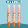 Caneta Fluorescente com Fragrância, Caneta Marcadora de Ponta Dupla, Grande Capacidade, Caneta Colorida para Estudantes Fazerem Anotações