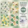 Cuaderno Pequeño Nuevo en Stock Transfronterizo para Estudiantes, Bloc de Notas Rayado Portátil Creativo de Dibujos Animados de Alto Valor