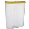 Caja Sellada de Cocina Tarro para Granos Cubeta Sellada de Plástico para Arroz Cubeta de Almacenamiento a Prueba de Humedad Tarro de Almacenamiento Caja Dosificadora