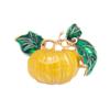 Broche de vegetais criativo de comércio exterior europeu e americano broche explosões de desejo transfronteiriças retro Amarelo abóbora cabaça leve agulha de gola mulheres