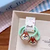 Pinza para el pelo de personaje de dibujos animados de resina Dongdaemun de Corea del Sur para niñas, Diadema grande con estampado explosivo de animales, Par de pinzas