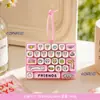 Llavero de Teclado Divertido de Dibujos Animados de 26 Teclas Colgante para Bolso Decoración Juguete para Aliviar el Estrés Pequeño Regalo para Niños Venta al por Mayor
