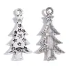 Pingente de Árvore de Natal Multicolorido DIY Acessórios de Joias de Liga Retro Pingente Decorativo para Colar Pulseira Venda Quente Transfronteiriça