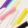Suministro directo de fábrica color puntiagudo aguja de acero peine para mechas de cabello doméstico partición de cabello belleza peinado peine de plástico al por mayor