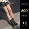 Meia-calça Fina Preta Transparente Primavera e Outono Fina Antiderrapante Perna Nua Mágica Sexy 0D Ultra Fina Anti-Puxão Atacado