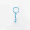 Accesorios para Joyería DIY Llavero de Esmalte Colorido con Cadena* Cierre de Langosta Accesorios de Cierre para Joyería Llavero con Cadena