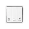 Placa Grande Transfronteriza Estilo Europeo 80mm Eu Estándar Europeo Estilo Alemán Francés Ruso Carga Rápida USB Interruptor Rojo y Verde Enchufe Multifunción