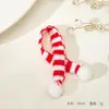 Decoraciones Navideñas TEMU Arreglo de Escena Festiva Adornos para Árbol de Navidad Tejido Navideño Pequeños Accesorios Colgante para Disfrazar