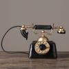 Accesorios de fondo para fotografía de modelos de teléfonos retro, decoración de estilo británico para bares, cafeterías y tiendas de ropa.