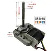 Motor de Polo Sombreado Universal Ventilador Pequeño en Miniatura Accesorios Motor 220V Reparación Motor Asíncrono de Polo Sombreado Monofásico
