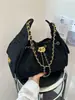 Bolso de cadena retro estilo coreano para mujer, nueva colección otoño/invierno 2026, diseño de nicho, bolso de hombro con patrón de diamantes, bolso de axila