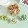 Buquê de Gipsofila de Flor Artificial DIY Material de Guirlanda Feita à Mão Arranjo de Flores Flor Falsa Vaso Bonsai Flores Decorativas