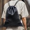 Bolsa de Cordão de Couro Transfronteiriça, Bolsa de Armazenamento Esportivo de Alta Qualidade, Bolsa de Cordão Grande de Couro Sintético, Bolsa de Armazenamento Portátil, Personalizada
