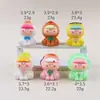 Decoração de Carro Criativa Fofa de Desenho Animado, Brinquedo Tendência Luminoso, Ornamento de Mesa de Resina 3D Fofo, Brinquedo Infantil Saco Surpresa