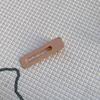 Celebridad de internet ins color caramelo tres degradados pasador rectangular onda hueco clip de pico de pato niña flequillo clip lateral pasador