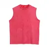 Venta Directa de Fábrica Chaleco Deportivo, Secado Rápido y Transpirable, Camiseta sin Mangas para Fitness, Correr, Entrenamiento de Maratón, Espalda Cruzada Unisex