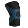 Joelheira Esportiva de Fitness basquete corrida leggings elásticos de compressão joelheira de nylon de malha Jacquard transfronteiriça em estoque