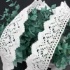 Encaje de Algodón Textil para el Hogar Decoración de Falda Blanco Liso Encaje de Algodón Accesorios de Ropa DIY Fabricante de Encaje de Algodón Venta al por Mayor