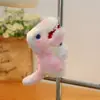 Juguete de Peluche Capibara Animal Juego de Lanzar Anillos con Tirador Trasero Tortuga Capibara Peluche que Abraza la Muñeca Rata de Agua Muñeca de Lanzar Anillos