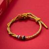Hangzhou Lingyin Año de la Serpiente 2025 Año de la Serpiente Cuerda de Mano Tejida a Mano Cuerda Roja de la Suerte para Mujer Pulsera de Cuerda de Serpiente y Dragón