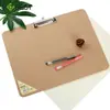 Kangbai A3 tablilla para archivos horizontal clip para sujetar exámenes de estudiante clip organizador tablero de almacenamiento clip art clip para bocetos boceto principiante