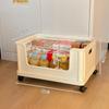 Cesta Grande de Armazenamento para Dormitório Estudantil Extra Grande para Diversos, Cesta de Armazenamento Removível, Caixa de Armazenamento de Mesa, Caixa de Armazenamento para Lanches