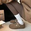 Zapatos Birkenstock Originales de Piel para Mujer con Aumento Oculto de Altura, Nuevo Modelo Otoño 2025, Gamuza, Suela Suave Cómoda, Parte Superior Suave, Espacio Amplio para los Dedos del Pie Zapatos Birkenstock