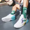 Flash Strike 10 Tênis de Basquete de Combate Real Masculino 2026 Novo Cano Baixo Amortecimento Resistente ao Desgaste Com Som All City Tênis Esportivo Profissional