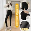 Leggings de Piel de Tiburón para Mujer Ropa Exterior Delgada de Verano Cintura Alta Delgados Pantalones Barbie Yoga Fitness Sin Marcas Pantalones Cortos Primavera y Otoño