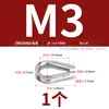 Funda Protectora para Cable de Acero Inoxidable 304 Grado Oro Norma Nacional, Anillo Triangular, Anillo en V, Resistente a la Corrosión y al Óxido