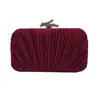 Bolsa de Noite Plissada Popular de Luxo Leve Transfronteiriça Amazon Personalizada Bolsa Feminina Bolsa de Maquiagem Bolsa Clutch para Vestido