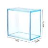 Caixa Surpresa Caixa de Armazenamento Transparente à Prova de Poeira Empilhável Caixa de Exibição para Mesa Armazenamento Bubble Mart Enfeites Suporte de Exibição Feito à Mão