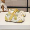 Zapatos de Princesa de Moda Versátiles para Niñas 2026 Verano Nuevos Malla Transpirable Mary Jane Planos para Niños