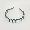 Diadema Ondulada Hueca Antideslizante de 13 Dientes Color Caramelo Europea y Americana Transfronteriza Diadema para Mujer Mate Accesorio para el Cabello Borde Ancho