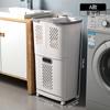 Cesto para Ropa Sucia Xingyou Cesto para Ropa de Baño Almacenamiento de Ropa Cesto para Lavandería de Clasificación Doméstica Estante de Almacenamiento para Baño Cesto Grande para Ropa Sucia