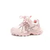 Zapatos para niñas 2026 otoño nuevos de moda geniales zapatos deportivos para niños, moda de diamantes de imitación casual populares zapatos de papá