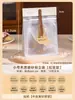 Bolsa de empaque para galletas Caramelo crujiente de copo de nieve Turrón Snacks Toffee Bolsa para hornear Caja de empaque Papel kraft Bolsa con base