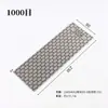 230X80 Tipo Panal Eva Antideslizante Rectangular Disco de Rectificado Diamantado Afilador de Ángulo Fijo Disco de Rectificado para Sello de Jade