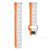 Para Samsung Galaxy watch6/5/4 correa de silicona con patrón de fútbol correa de hebilla watch6classic