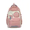 Mochilas para Niñas de Tercero a Sexto Grado, Ligeras, Protectoras de la Columna, Ultraligeras, Mochilas de Gran Capacidad para Estudiantes de Secundaria, Estilo Nuevo