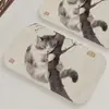 Apoio de Braço em Feltro de Lã para Caligrafia e Pintura, Mini Apoio de Braço em Feltro, Almofada Especial de Feltro para Pintura Chinesa Tradicional, Pequena Almofada de Feltro Anti-Sujeira para Braço