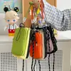 Bolsa transversal pequena estilo workwear, bolsa de celular moderna e versátil para homens e mulheres, adequada para estudantes, viagens ao ar livre, color blocking, esportiva, bolsa leve para garrafa de água