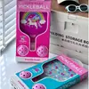 Raqueta de Pickleball Infantil Set de Raquetas de Pickleball para Padres e Hijos Raqueta de Pickleball de Fibra de Vidrio Raqueta de Pickleball para Niños Compra Grupal