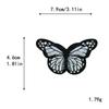 Bordado por Computadora Mariposa Colorida Transfronterizo Más Vendido Parches Mixtos de Mariposas para Chaquetas Abrigadoras Parches de Bordado Hechos a Mano para DIY